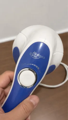 Massageador Elétrico Relax & Tone Spin Completo com Caixa