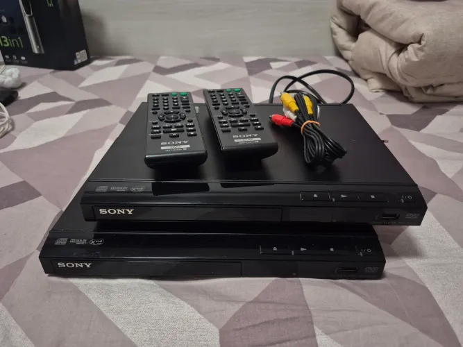 DVD Player Sony DVP-SR320 Slim Com Entrada USB e Controle Original