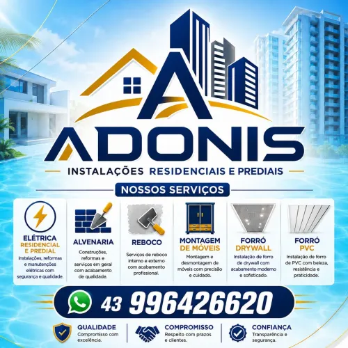 Adonis instalaçoes elétricas