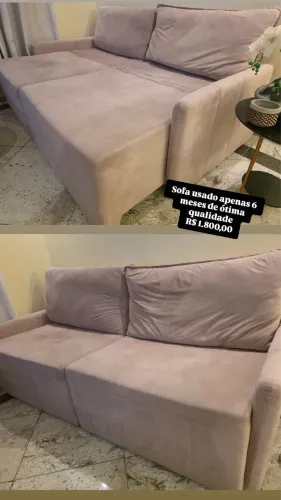 Vendo sofá retrátil muito novo