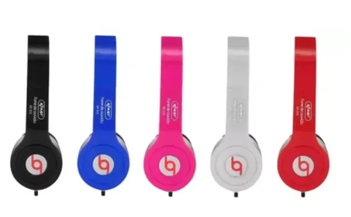 Headphone Fone De Ouvido Com Fio P2 Estéreo Dobrável Pc e Celular Knup Novo na Caixa