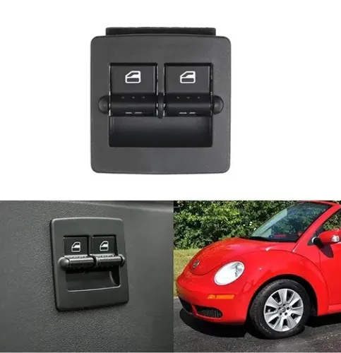 Botão Comando Vidro Elétrico Esquerdo New Beetle 1998 até 2010