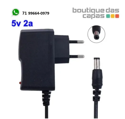 Fonte carregador Alimentação 5v 2a P4 5.5mm it-blue Le-0180 KP-CA20 tv box,Modem, Ro
