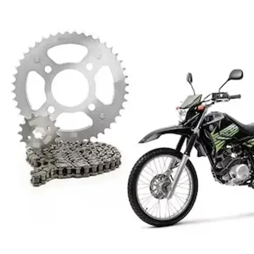 Kit Transmissao Relaçao Xtz 125 Nation (Entrega Grátis)