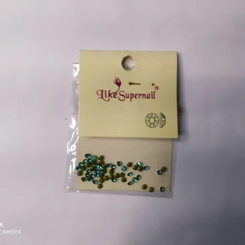 Pedrarias Like Supernail Decoração K80110 1pct - Cor ( Azul )