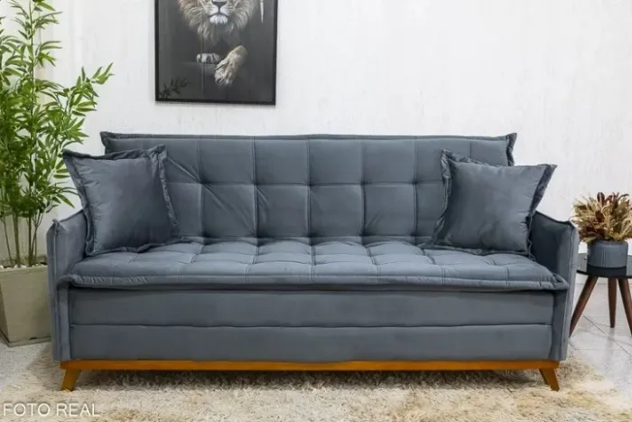 Pré Black Friday! Sofá Cama 304 - Tempo limitado.