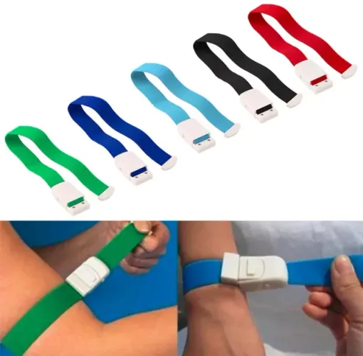 Torniquete Paramédico Emergência c/Fivela de engate Rápido Enfermagem