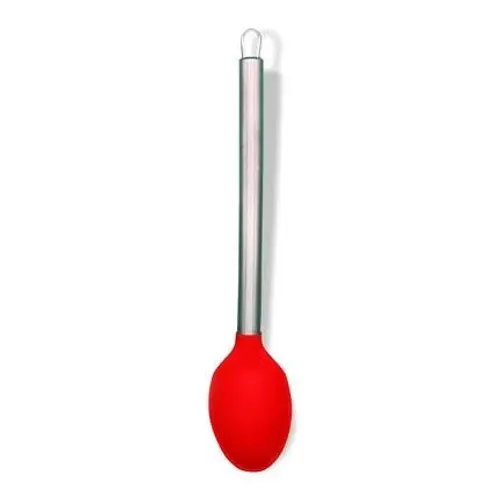 Colher De Silicone C/cabo Inox 32,5 Cm Linha Red - 123útil