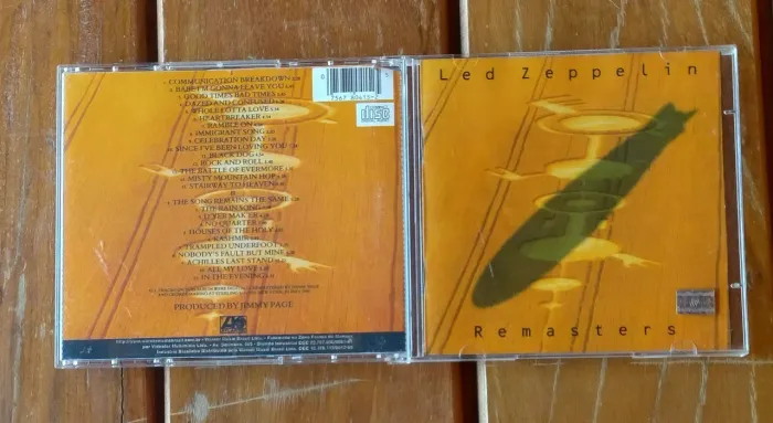 Led Zeppelin Remasters 02 CD