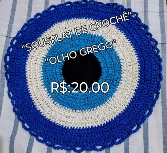 SOUSPLAT DE CROCHÊ ?