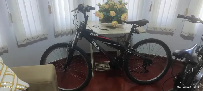 Bicicleta Caloi TRS alumínio baixei 500.00  