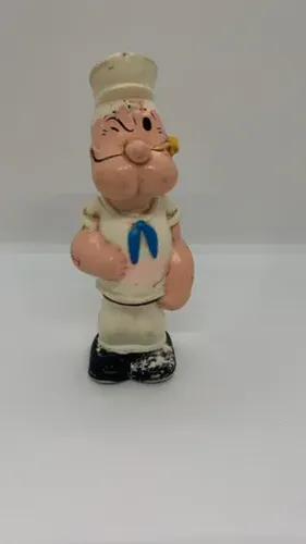 Boneco Popeye Estrela Vinil Vintage