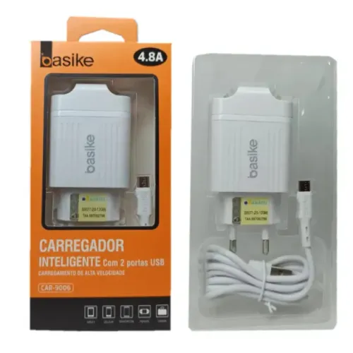 Carregador de Celular V8 