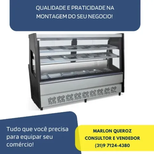 Balcão de Açougue Avícola 2M Polar Novo 
