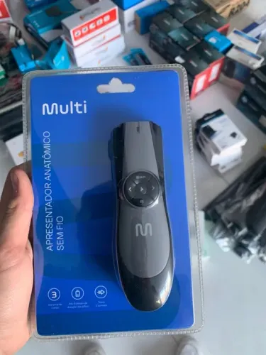 Apresentador Sem Fio Multilaser Ac164 Preto 2.4 Ghz - Ac164