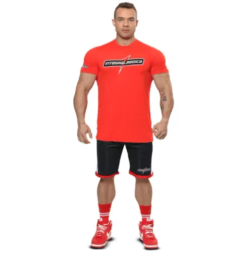Camiseta Dry Fit Vermelha Integralmédica