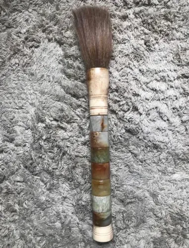 Pincel chinês original com crina de cavalo...Linda Peça...