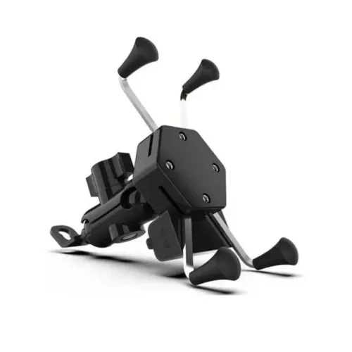Suporte Celular Moto Com Carregador Universal Usb