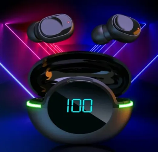 Fone Bluetooth sem fio TWS <br>