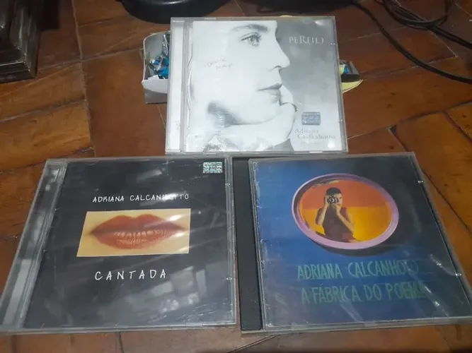 Adriana calcanhotto - 3 títulos 