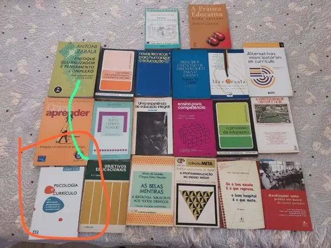 Livros de Educação/Pedagogia. Fim de estoque. Promoção. 11 livros. Fotos ilustrativa
