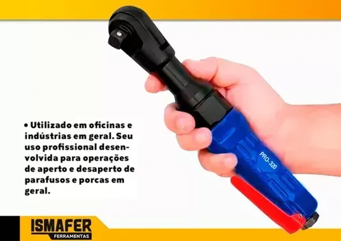Chave Catraca Pneumatica 1/2 7 Kgfm 160 Rpm Pro-320-Pdr 
