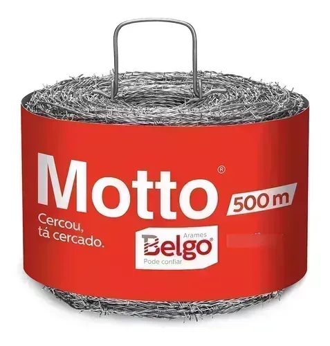 Arame Farpado Motto 500 Metros Belgo
