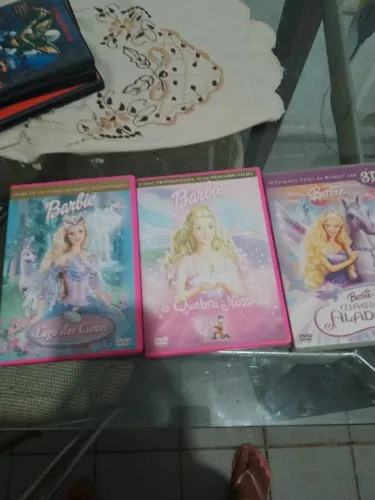 Barbie - Lago dos Cisnes, Quebra Nozes e Aladdin - DVD