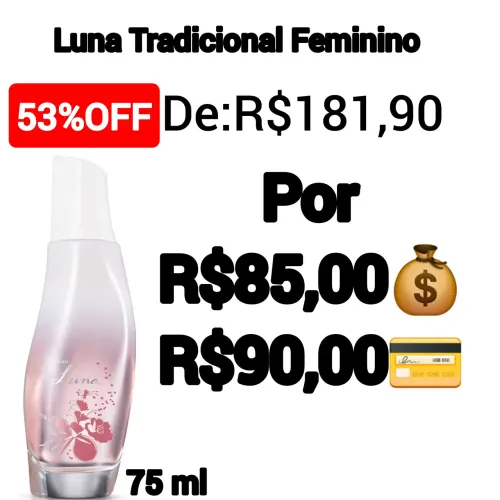 Luna Feminino Tradicional -Natura