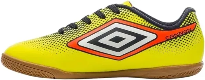 Chuteira Futsal Umbro Cannon n° 39 Amarela