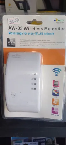 Repetidor Wi-Fi AW-03 Wireless Extender - 1800M
