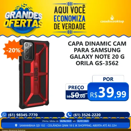 Capa Dinamic Cam Para Samsung Galaxy Note 20 G Orila GS-3562