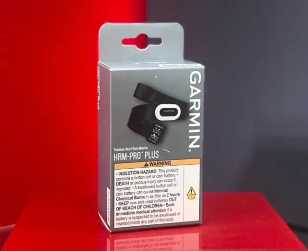 Garmin Monitor Cardíaco Peitoral - HRM-Pro Plus - 010-13118-05 - XS / XL - Produto Novo