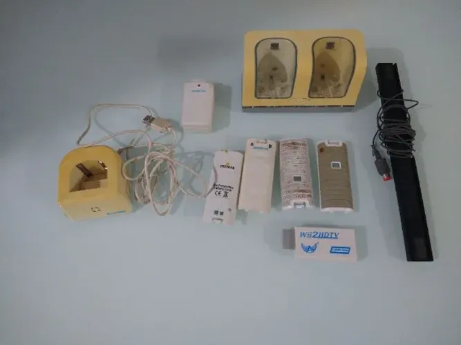 lote com itens de Nintendo Wii no estado - favor ler todo o anuncio com atenção