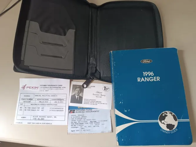 Manual Ford ranger 1996 Splash XL xlt stx em inglês