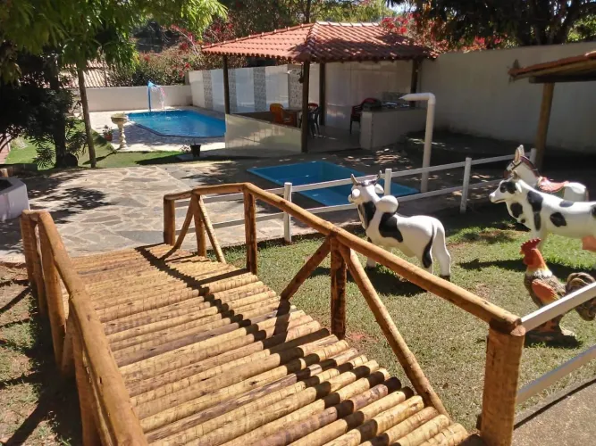 Chácara aconchegante em Santa Luzia/Taquaraçu de Baixo, ideal para famílias com criança,