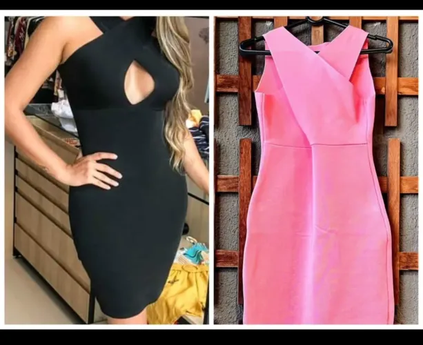 Vestido feminino elegante