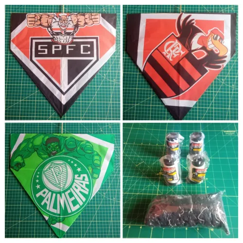 Kit 30 Pipas+Rabiolas+Linha+Brinde Veja Descrição