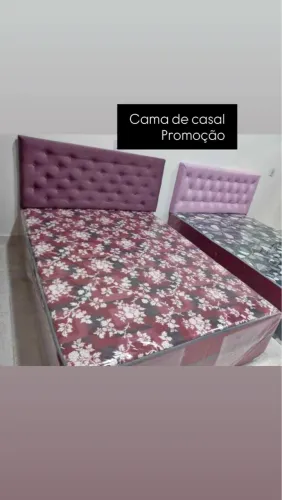 Cama de Casal em Promoção 370,00 entrega agora