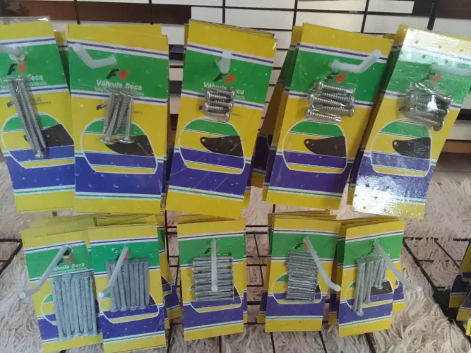 Encartelados inox para materiais construção 75 pçs.