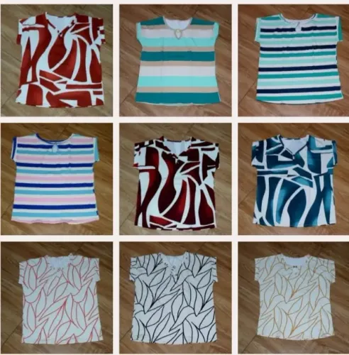 Blusa Viscolycra Várias Estampas