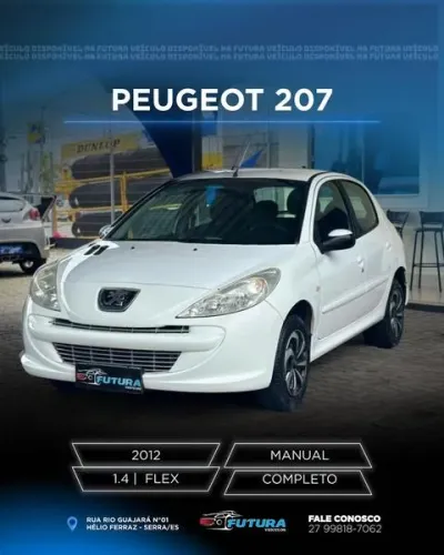 Peugeot 207 XR 1.4 Flex 8V 5P 2012