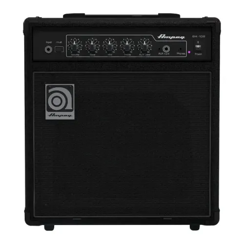 Vendo Troco Amp Amplificador p/ Baixo Contrabaixo Ampeg BA-108 v2 15w (zerado)