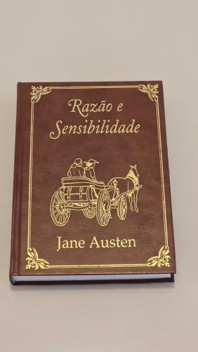 Livro "Razão e Sensibilidade" de Jane Austen - Edição Capa Dura