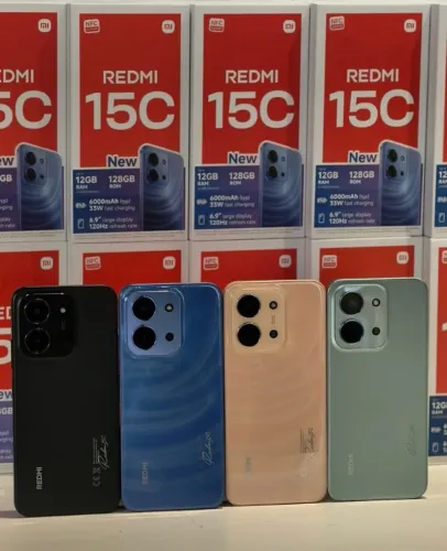 Xiaomi Redmi 15C 128GB Todas as Cores Originais Lacrados Pronta Entrega Loja Fisica