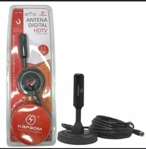 Antena Digital HDTV Interna/Externa - KAPBOM
