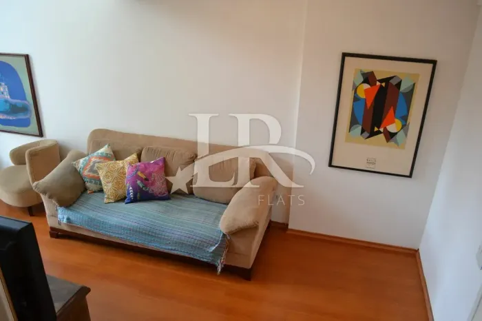 LR Flats - Flat duplex 1 quarto reformado e com arrumação diária para Locação em Moema