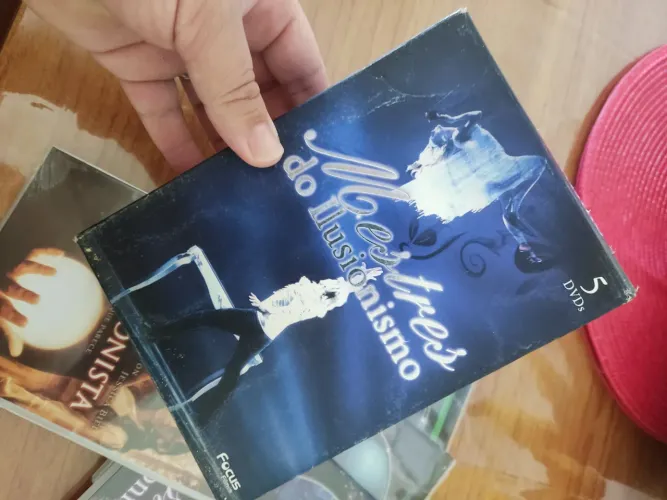Coleção Mestres do Ilusionismo - 5 DVDS