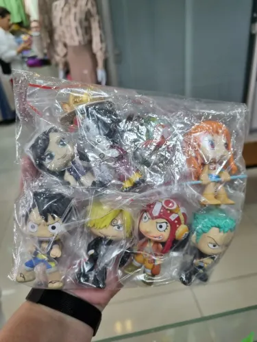 Bonecos One Piece - 8 Peças