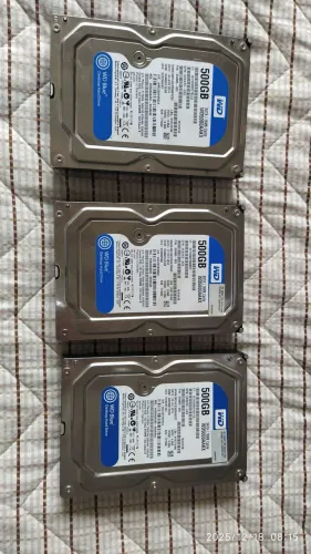 HD Sata WD 500 gigas 100% saudável 